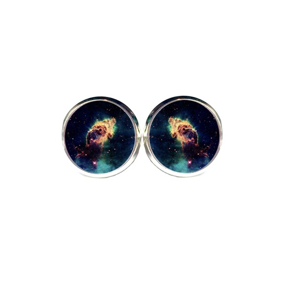 Country Mermaids Jewelry - Galaxy Earrings -  Outer Space, Nebula
